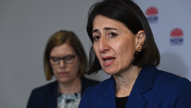 Gladys Berejiklian said it was a “lame excuse” to refuse to pay the hotel quarantine bill. 