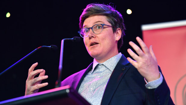 Comedian Hannah Gadsby was nominated was nominated in two categories for her Netflix special Douglas.