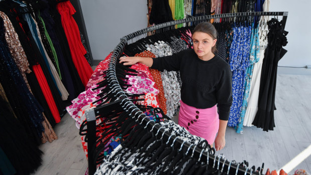 Alexandra Osmond, founder of Her Wardrobe, has seen her business totally dry up.