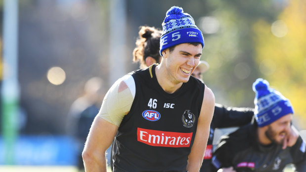 Mason Cox is coming back into the Collingwood side. 