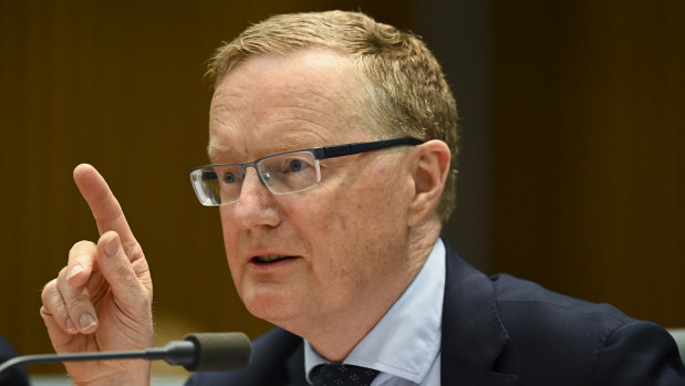 RBA governor Philip Lowe has all-but ruled out taking interest rates below zero, arguing business should be out investing in long-lived infrastructure now.