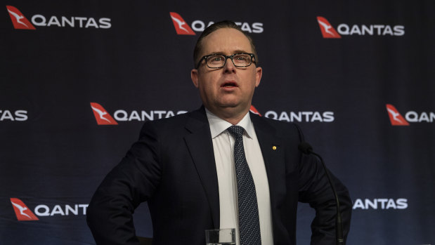 Alan Joyce said that will include further job losses on top of the 6000 announced in June, representing 20 per cent of the workforce.