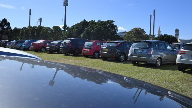 Car parking has been labelled the "biggest threat" to Moore Park, which a resident's group said was in a "disgraceful condition".