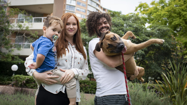 Parents Willian and Georgia were hoping for a different kind of bond between their son and his pet.