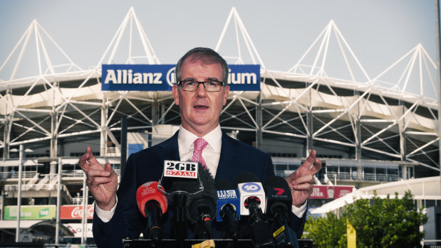 Labor has stuck to one message since Michael Daley took over as leader and pushed the stadiums debate relentlessly.