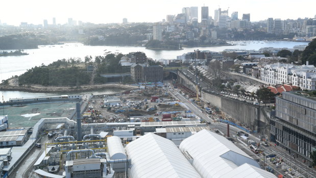 Crown is worried the development will block its sight lines across the harbour and to the Opera House.