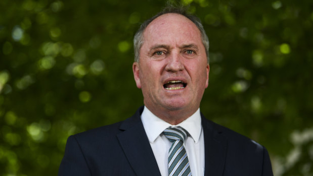 Former deputy prime minister Barnaby Joyce admitted he was wrong to label an Indigenous voice to Parliament a "third chamber".