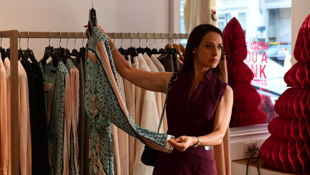 Underbelly: Vanishing Act paints Melissa Caddick (Kate Atkinson) as a woman obsessed with a designer lifestyle. 