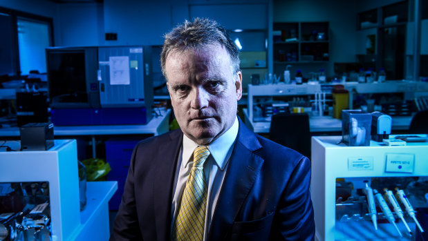 Professor Neil Woodford, director of the Victorian Institute of Forensic Medicine.