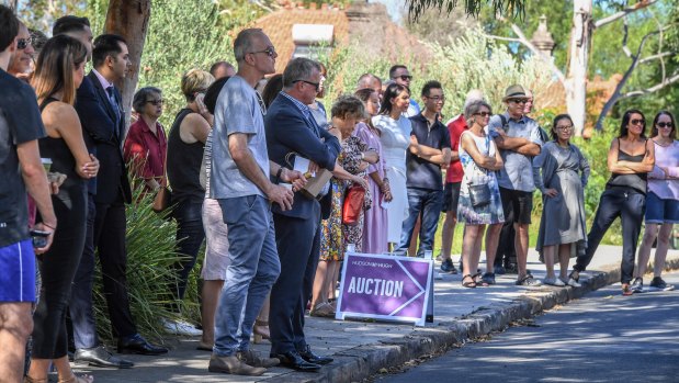 An inner west auction in April.