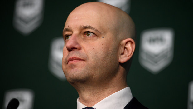 Line in the sand: Todd Greenberg says the NRL now has a zero-tolerance policy on violence against women.