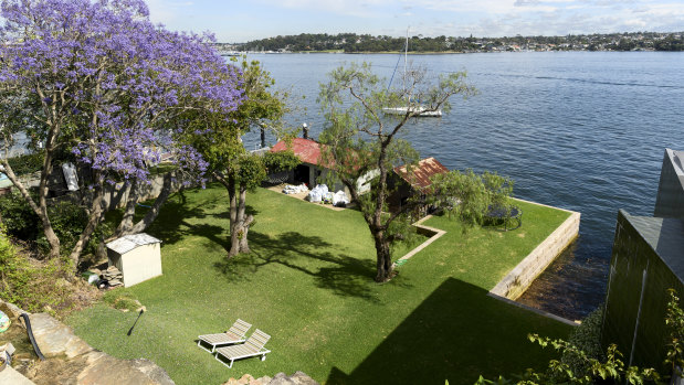 The view from Louisa Road, Birchgrove, where the Supreme Court ruled a couple was entitled to their late neighbour's properties.