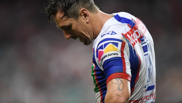 Withdrawal explained: Mitchell Pearce says he wouldn't have been able to train until later in the week before Origin II.