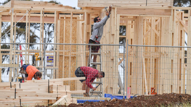 The government's HomeBuilder grants are designed to revive the housing construction industry.