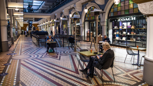 Vicinity co-owns and manages Sydney's QVB.  