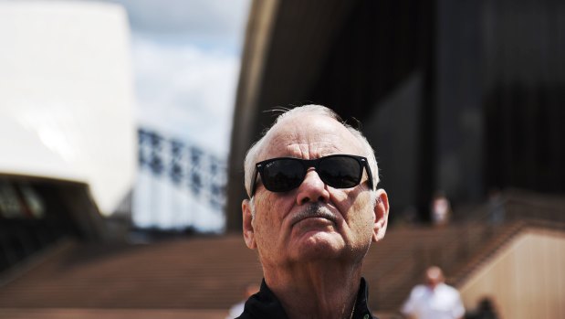 "You can't help but be funny sometimes": Bill Murray at the Sydney Opera House. 