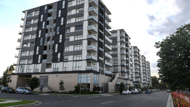 An affordable housing development in western Sydney's Penrith. 