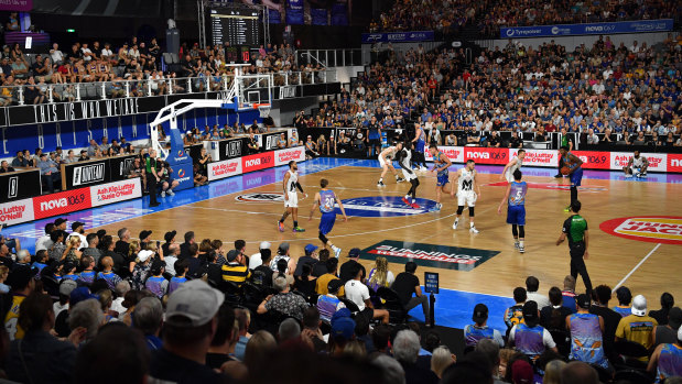 The crowds are back: Bullets fans have enjoyed their first season at Nissan Arena.