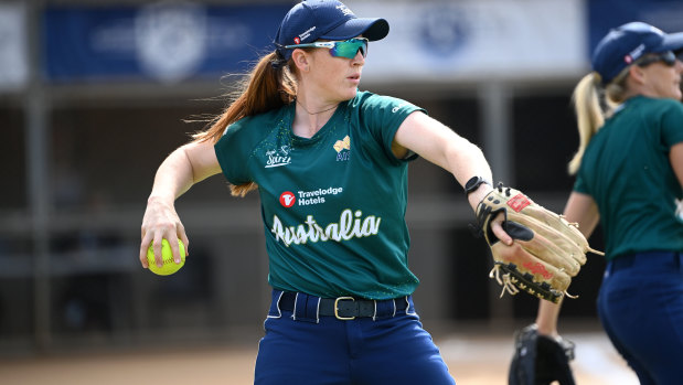 Rachel Lack is leaving for the Tokyo Olympics on Monday with the Australian softball team. 