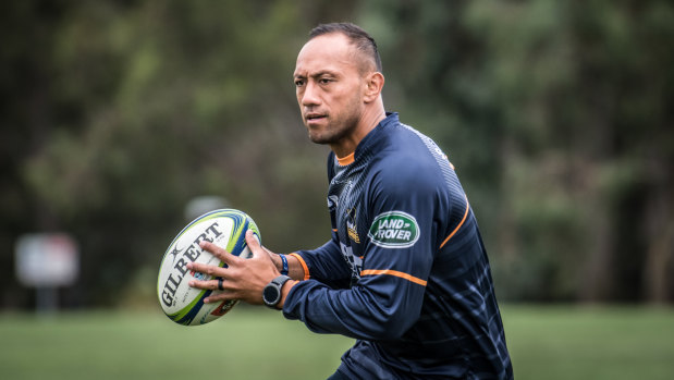 Ambitions: Brumbies skipper Christian Lealiifano hasn't given up hopes of a Wallabies recall.