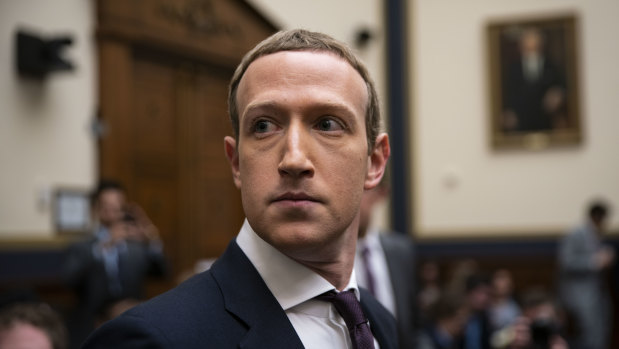 Facebook chief Mark Zuckerberg: Social media created a platform for misinformation.