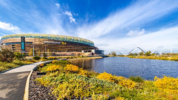 Perth's stunning Optus Stadium will be in the sporting spotlight across Australia with two massive fixtures in two codes this weekend.