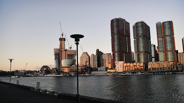 Barangaroo in Sydney is one of Lendlease's biggest projects.
