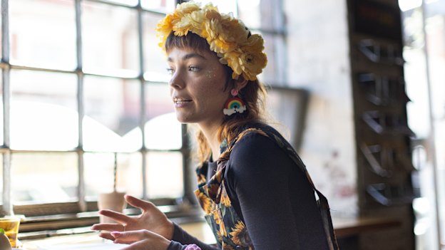 Chloe Hayden at Vegie Bar