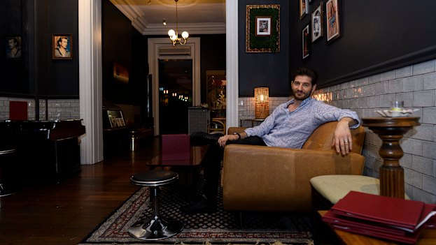 Dean’s Lounge co-owner Justin Marmot.