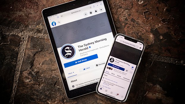 Facebook media pages such as The Sydney Morning Herald’s have been blocked from posting and news links can no longer be shared on the platform.