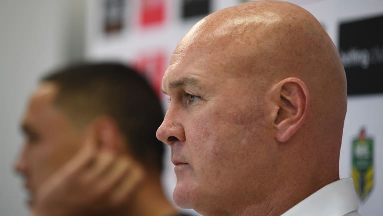 Paul McGregor can't hide his disappointment after Sunday's thrashing.