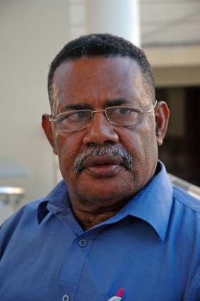 Retired PNGDF commander Jerry Singirok, pictured in 2006.