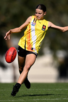 Emma Stark is not sure whether she will pursue umpiring or playing.