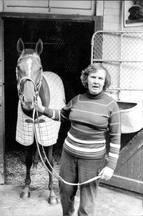 Trailblazer: Betty Lane was the first female trainer to be granted a No.1 licence, in 1980.