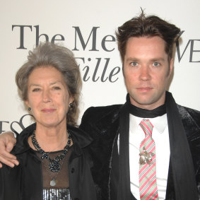 Martha’s mother, the late Canadian folk singer Kate McGarrigle, with son Rufus.