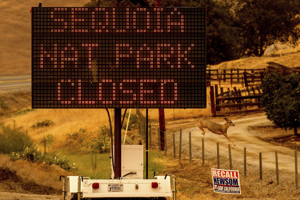 The Sequoia National Park has been closed as fires threaten the area.