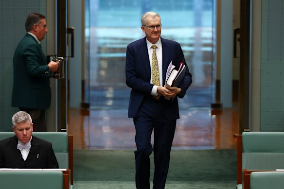 Leader of the House Tony Burke.