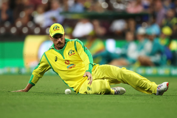 Aaron Finch is heading home.