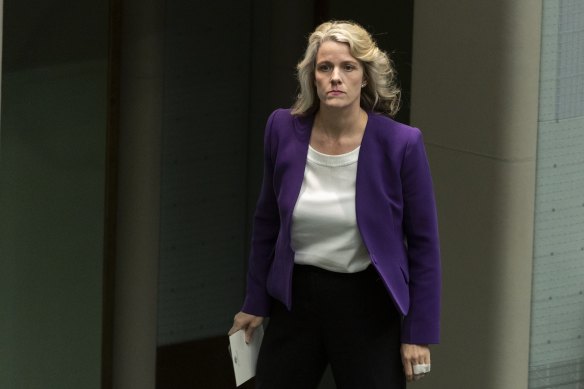 Home Affairs Minister Clare O’Neil in parliament today.