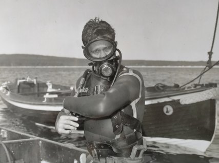 Bill Fitzgerald was the navy’s top clearance diver.