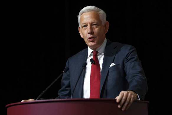 “It’s something that I am deeply, deeply apologetic for”: Rio Tinto chairman Dominic Barton.