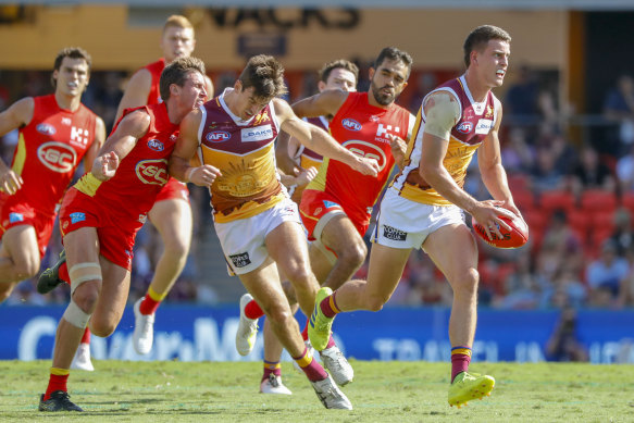 The Lions and the Suns have made a pitch to Queensland state government of having up to 1000 fans attend matches in the immediate future. 
