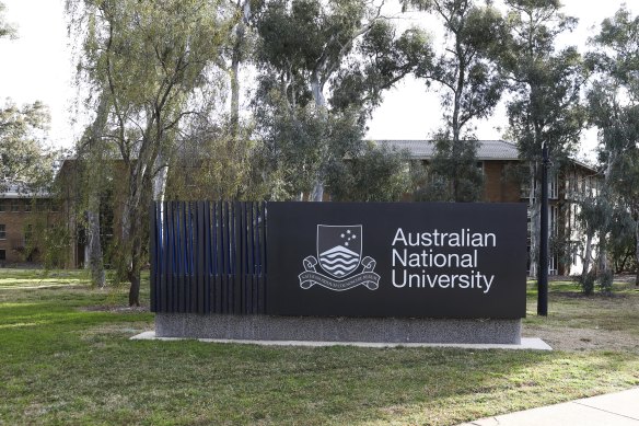 Australian National University in Canberra.