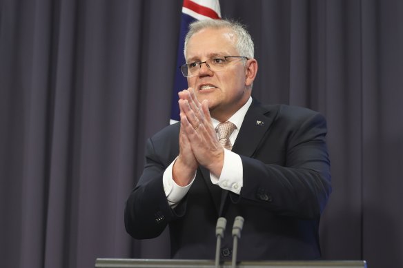 Scott Morrison is wishing and hoping Australia can get to net zero rather than making absolutely sure it does.