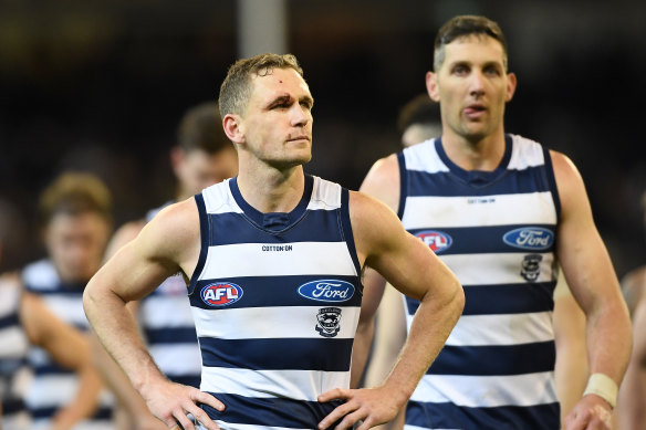 The Cats are staring down the barrel of a straight-sets exit from the finals.