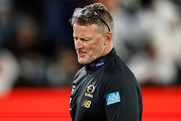Damien Hardwick and the Suns have some serious work to do.