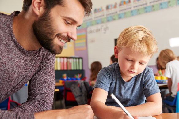 Male teachers can bring a valuable set of skills to classrooms.