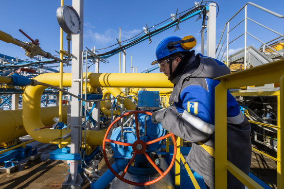 Russia receives an estimated $US350 million per day in payments from EU countries for gas.