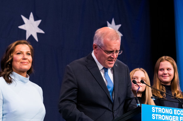 On election night, Morrison confirmed he would stand aside as leader.