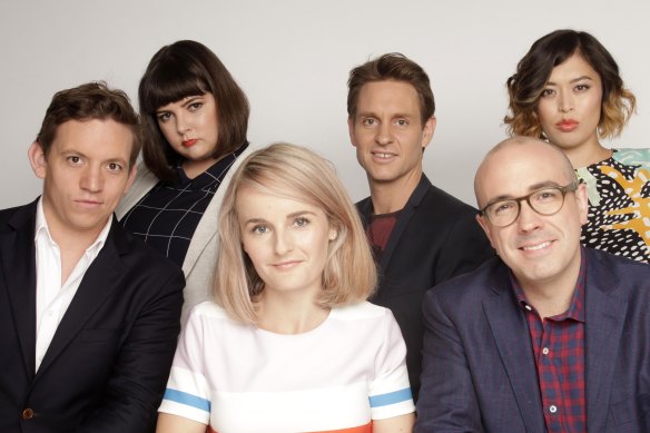 The cast of the ABC’s The Checkout, which was axed but not replaced with a similar show catering to viewers’ interests.